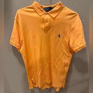 Polo Ralph Lauren Pima Polo - Orange - Size L